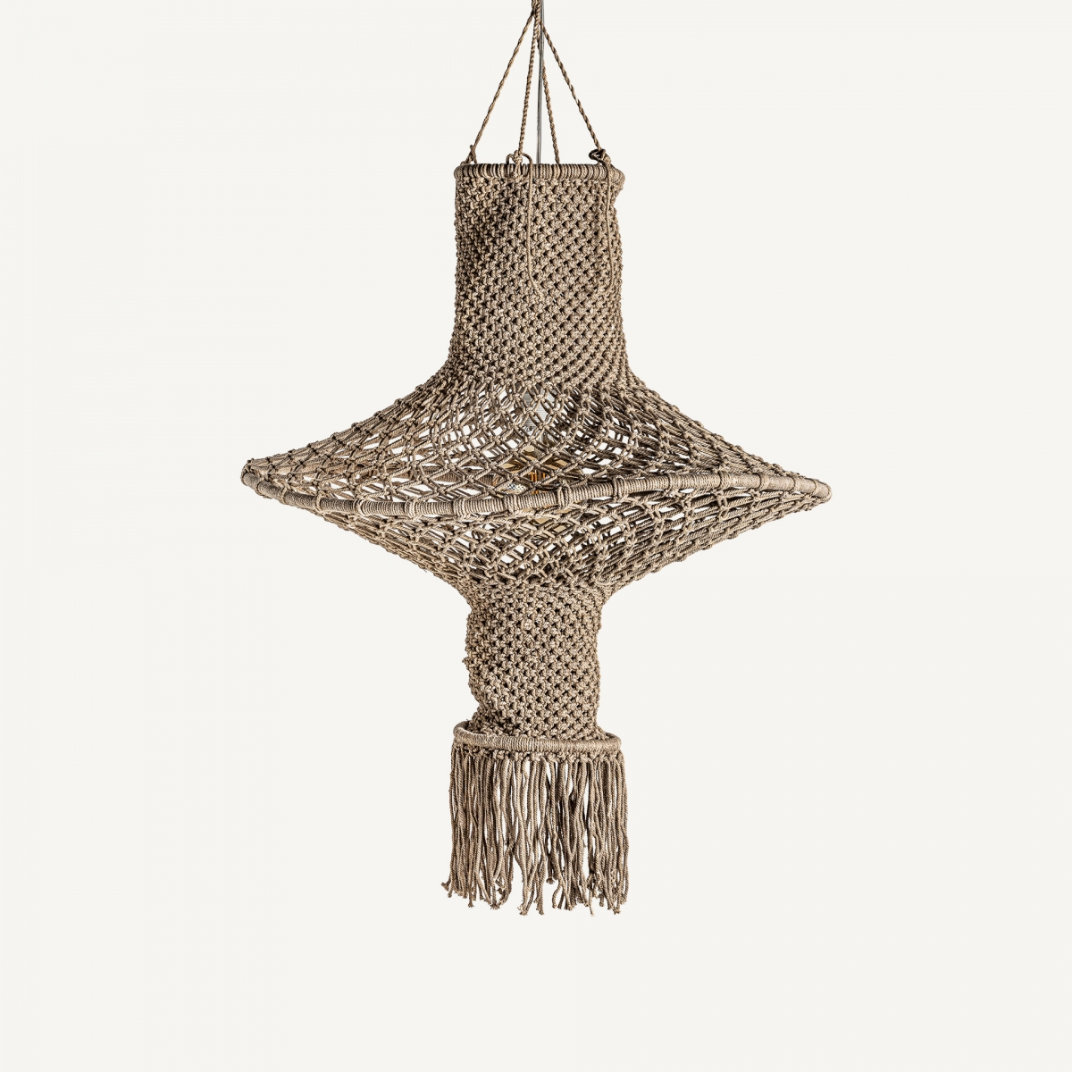 LÁMPARA DE TECHO 70X70X117CM