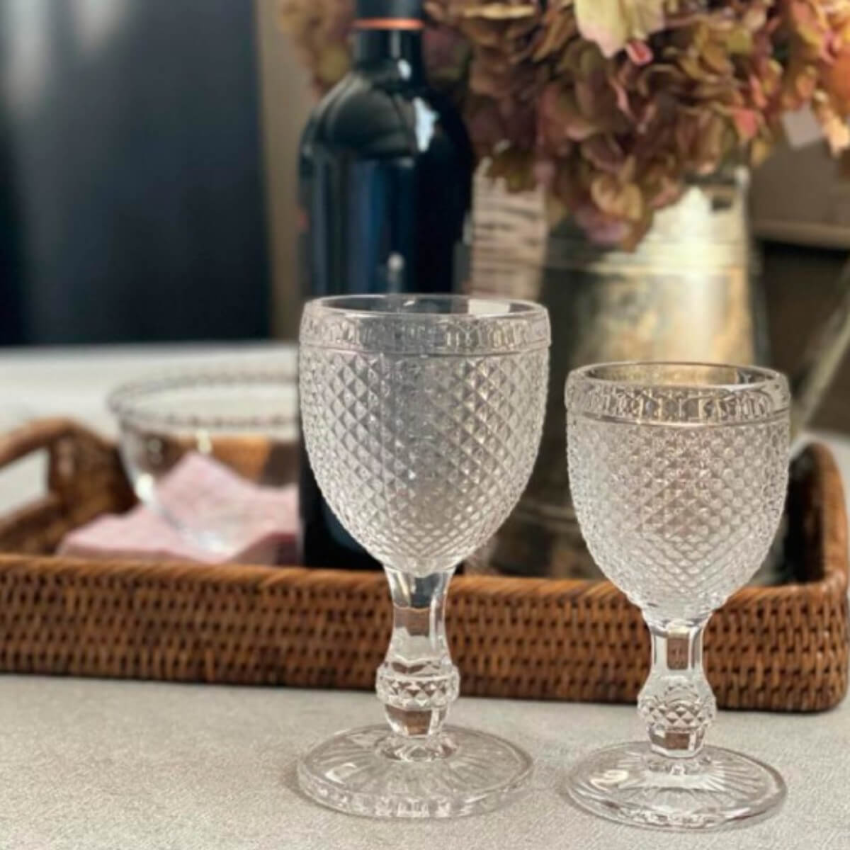 CRISTALERIA COPA AGUA/VINO DE PICOS