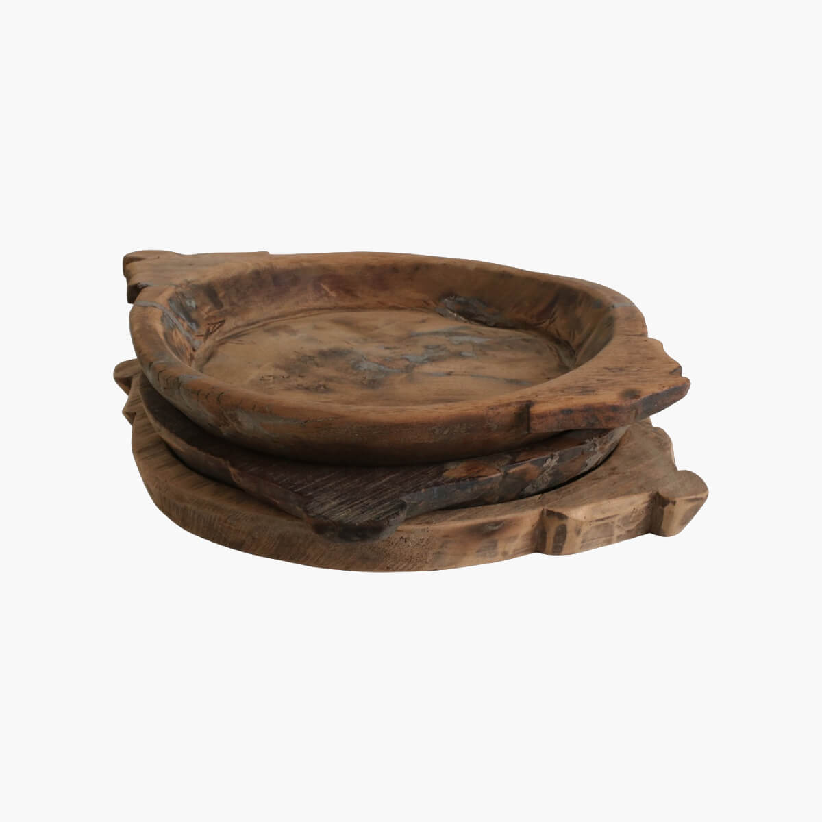 PLATO PLANO CON ASAS NATURAL 37X37X4CM