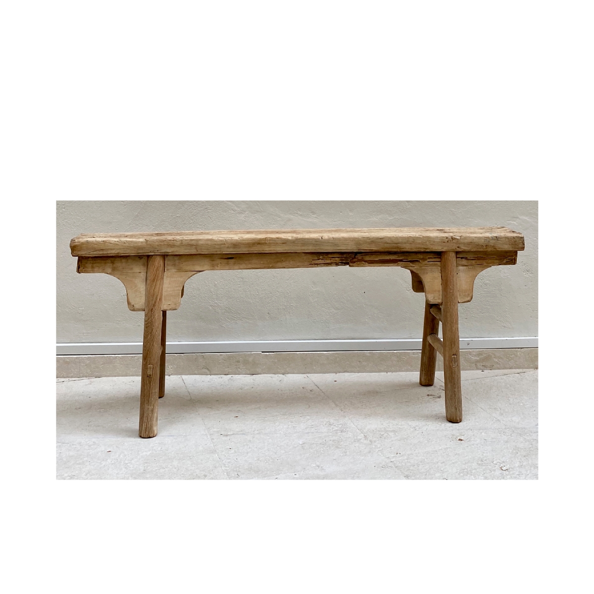 BANCO ANTIGUO 130X50X30CM