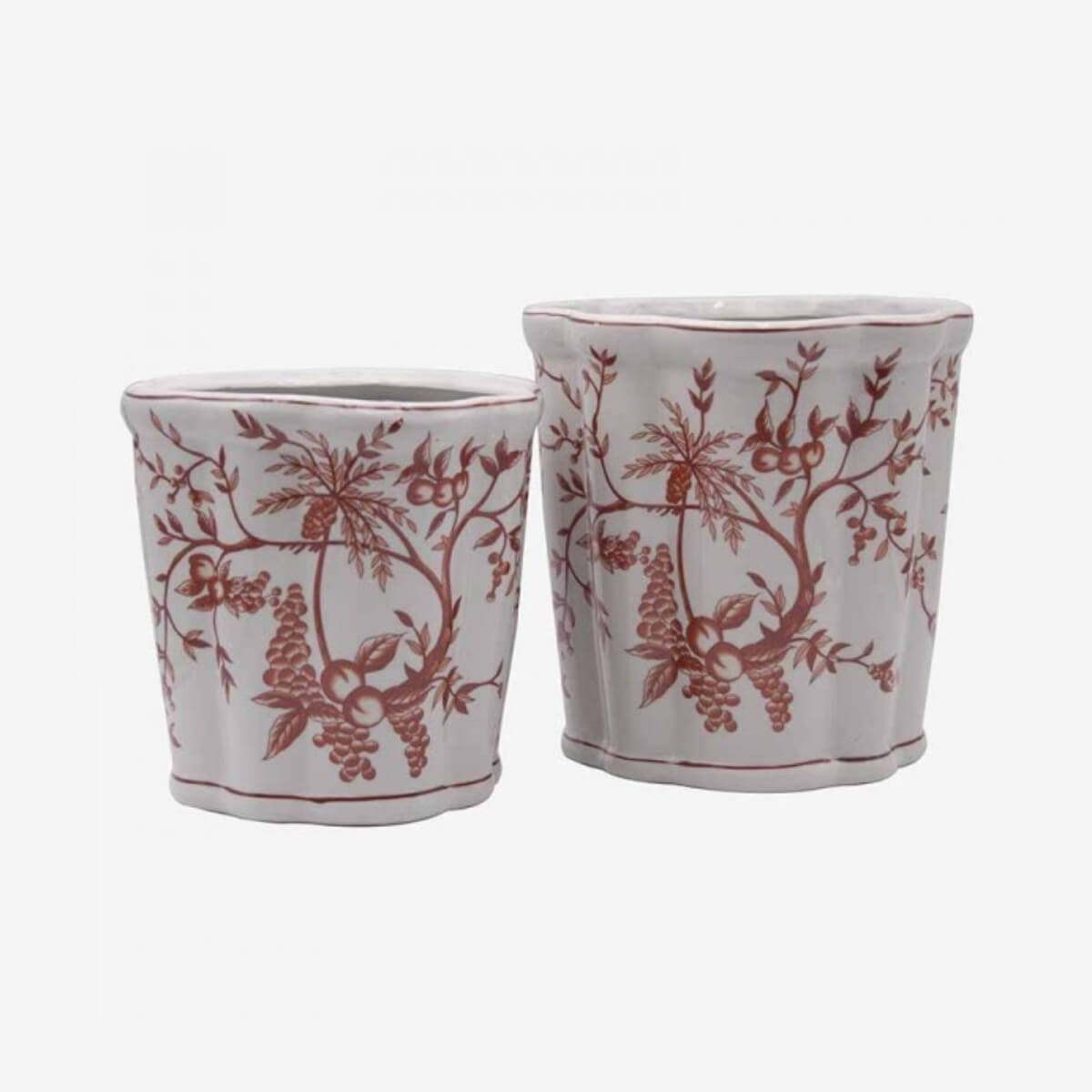 JARRON ONDAS RAMAS FRUTAS