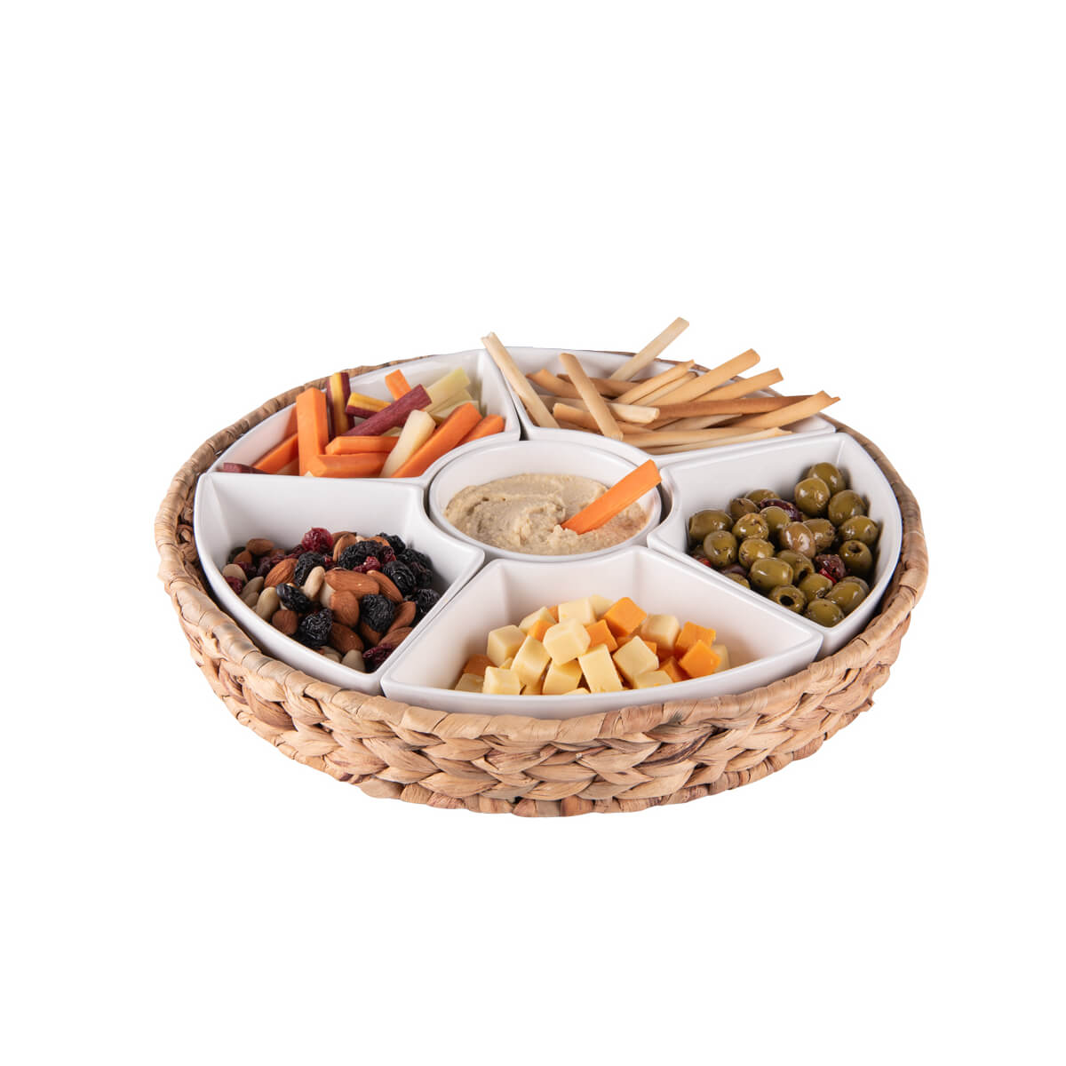 7PIEZAS APERITIVO TRESSE