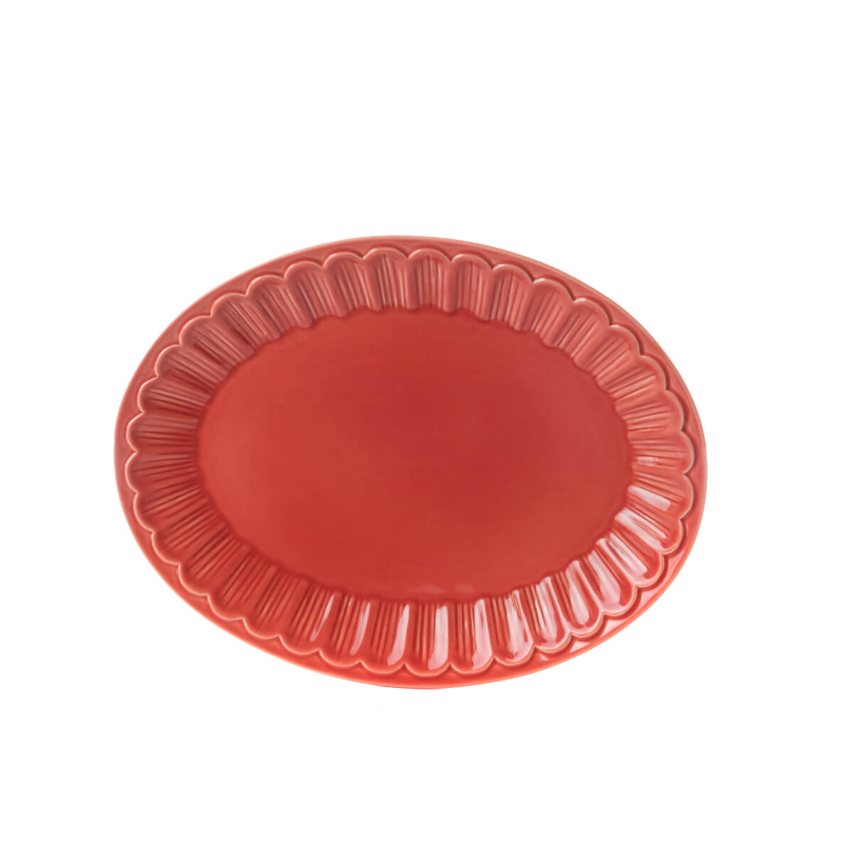 PLATO OVAL PETALE 31X40X3CM