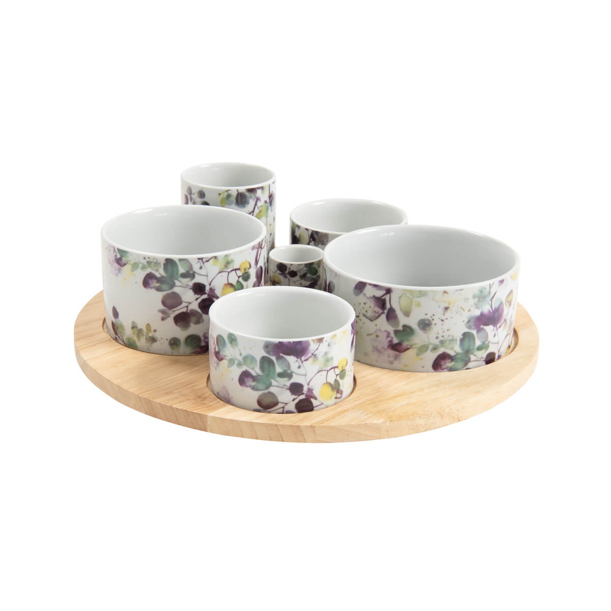 6PIEZAS APERITIVO GARDEN