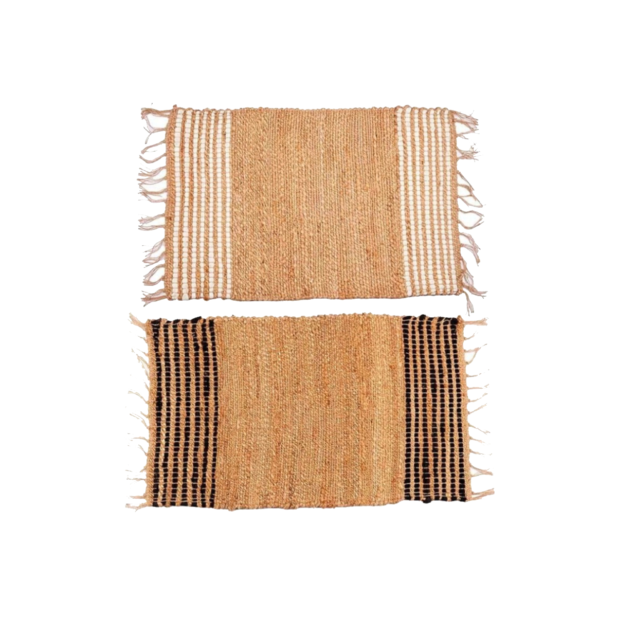 ALFOMBRA NATURAL RAYAS 60X90CM